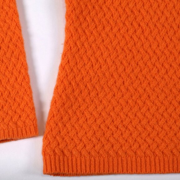 Enzo Mantovani  wool and cashmere   Half-Zip MockNeck Sweater - Picture 6 of 8